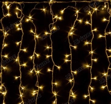 Гирлянда штора LED LC-2-1 200л. п/провод 2x2м теплый белый