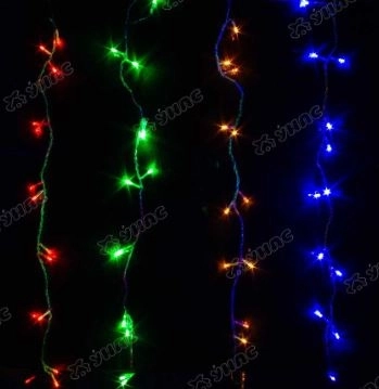 Гирлянда штора LED LC-2-6 200л. п/провод 2x2м цветной