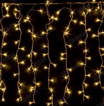 Гирлянда штора LED LC-4-1 320л. п/провод 2.5x3м тепл.белый