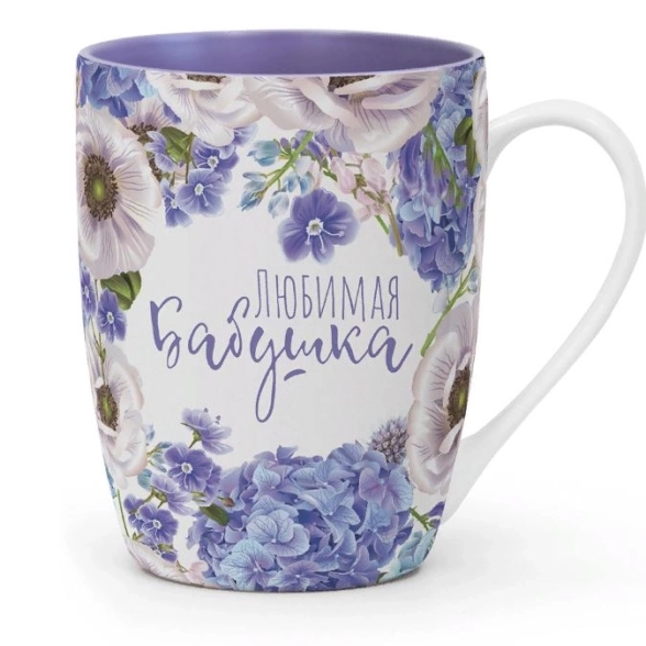 Кружка Флора (06-Любимая бабушка)