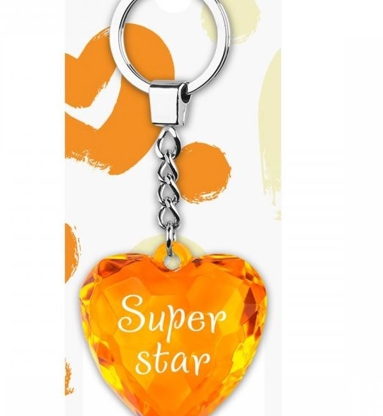 Брелок Акварель 05-Super star