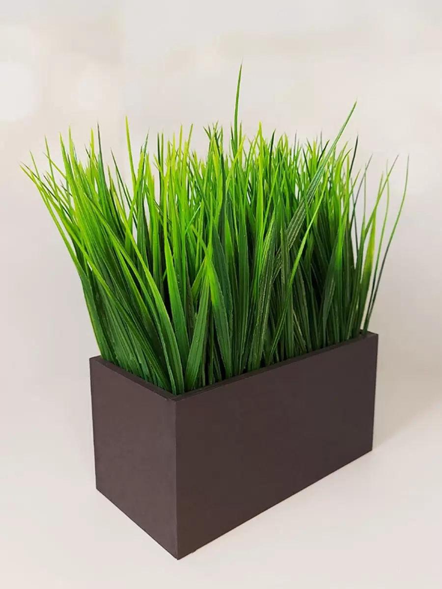 Исскуственное растение Осока 27 шоколад