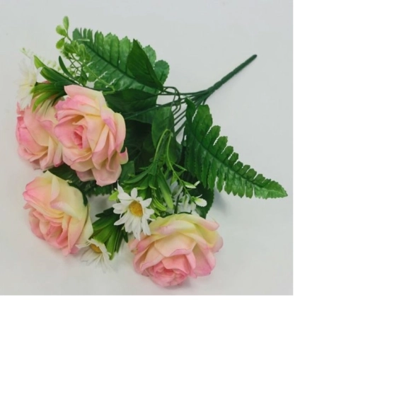 Исскуственное растение Мешочек беллав/ромашка/роз