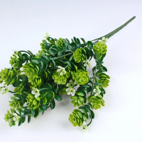 Исскуственное растение Хмель/Осока 9 белый