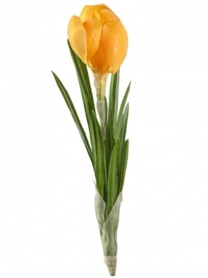 Исскуственное растение Крокус 9 желтый
