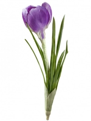 Исскуственное растение Крокус 9 фиолетовый
