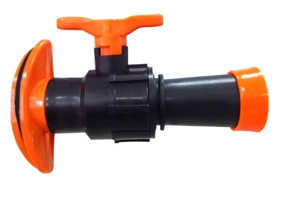 Кран шаровый LFT 40мм туман AD70440