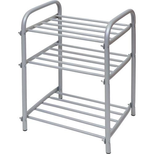 Этажерка Ника Комфорт 1 500х330х450 3-х ярус.серебро ЭТК 1