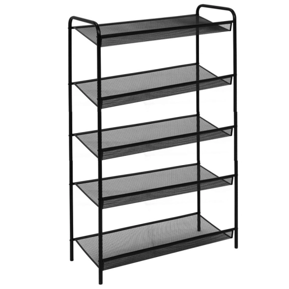 Подставка д/обуви ЖЕНЕВА-15 450х270х1060 ЗМИ черный