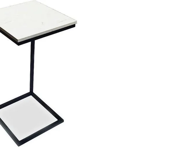 Стол лофт DQ Simple дуб белый