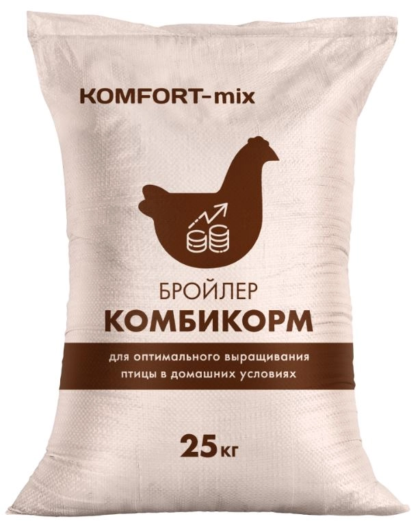 Комбикорм для бройлеров Старт КомфортМикс Purina