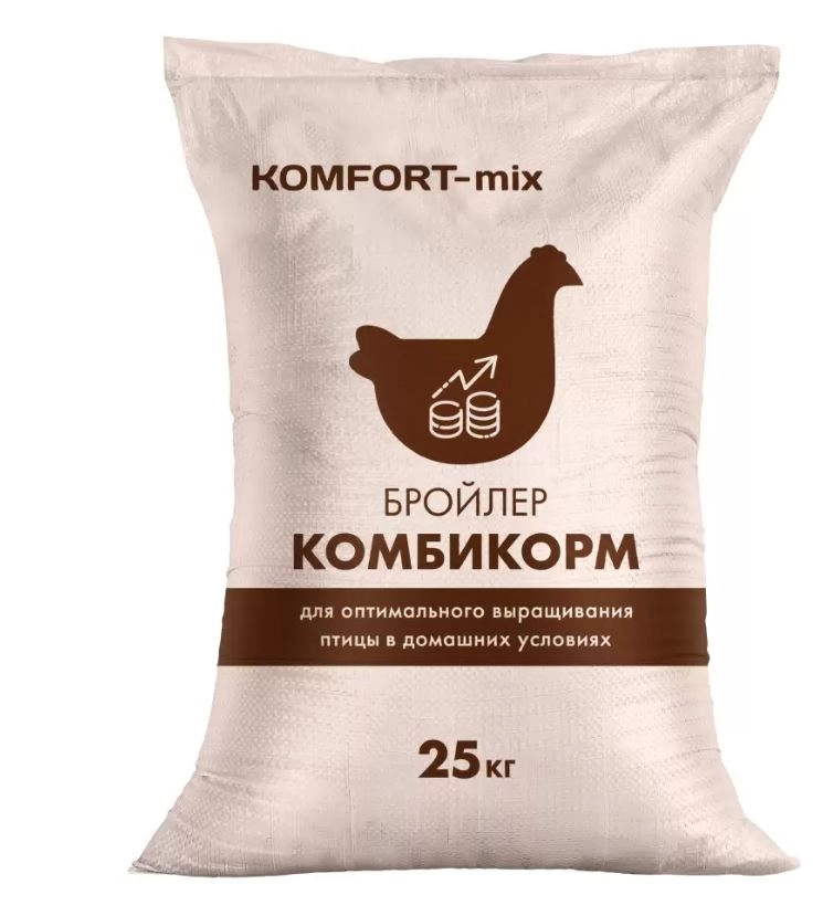 Комбикорм для бройлеров Финишер Комфорт Микс 3398