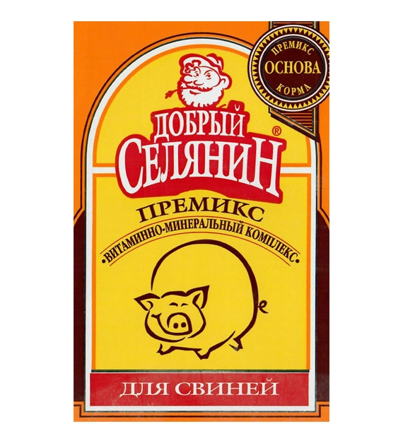 Премикс д/свиней на откорме 300гр