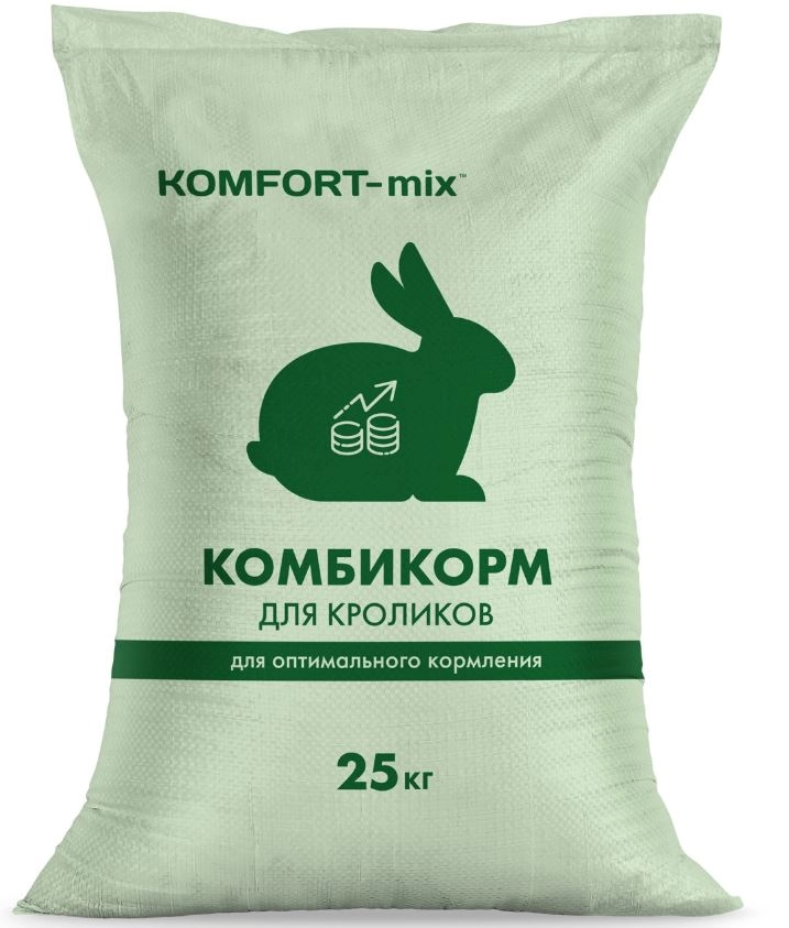 Корм д/кроликов Komfort-mix универсал. 9217