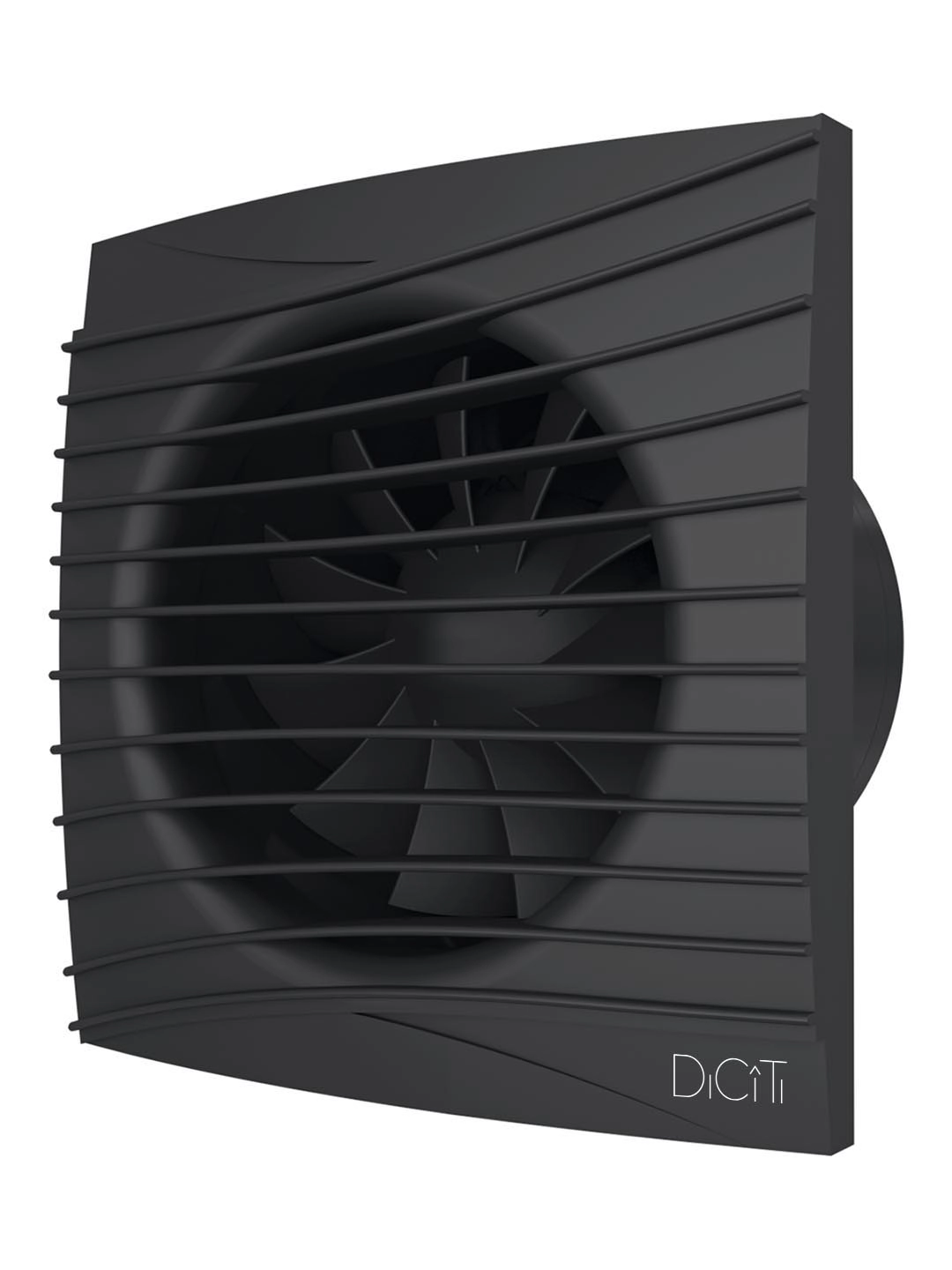 Вентилятор ЭРА SILENT 4C Matt black D100
