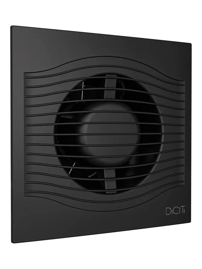 Вентилятор ЭРА SLIM 4C Matt black D100
