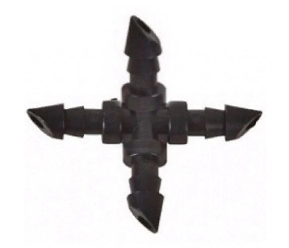 Соединение крестовое для трубки 1/4" AD7204