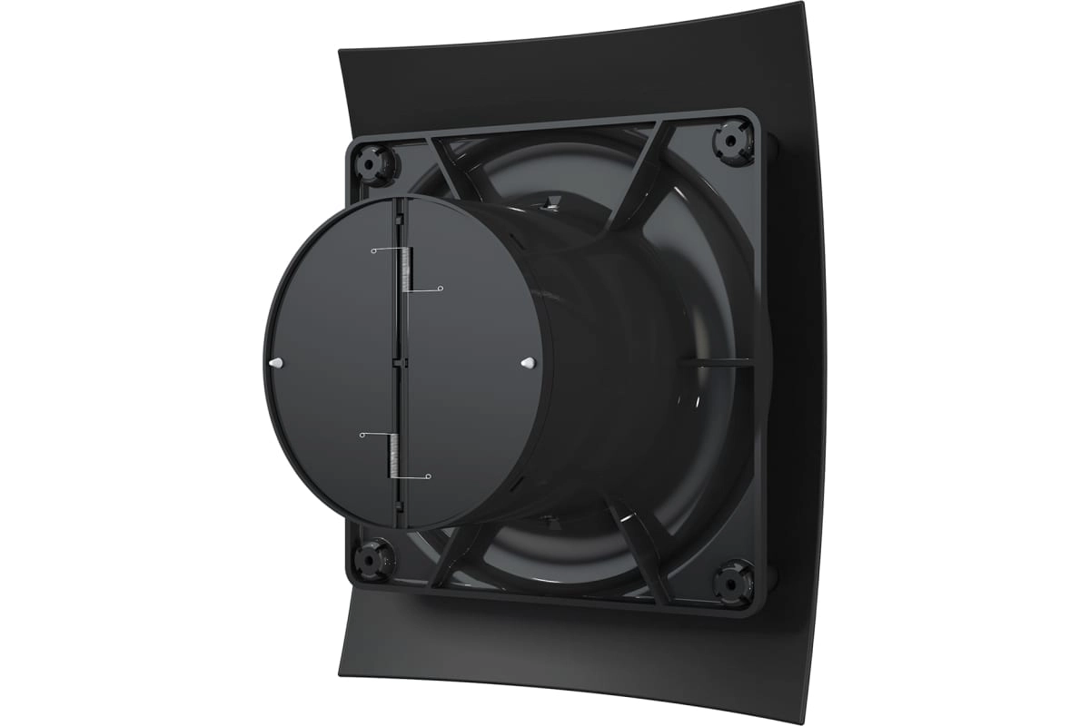 Вентилятор ЭРА BREEZE 4C Matt black D100-image-1