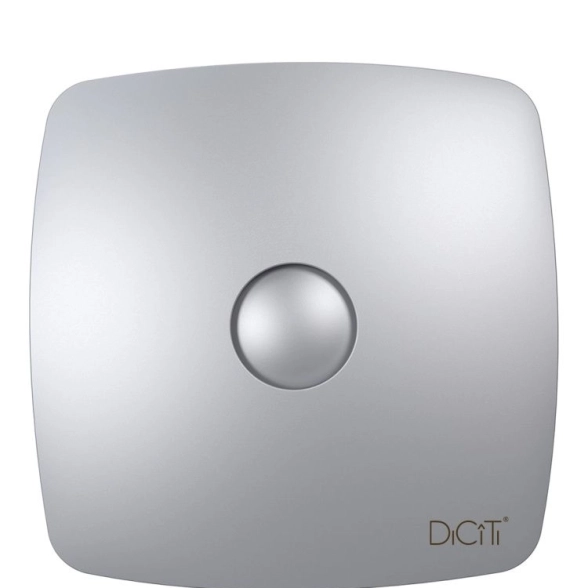 Вентилятор ЭРА RIO 4C gray metal D100