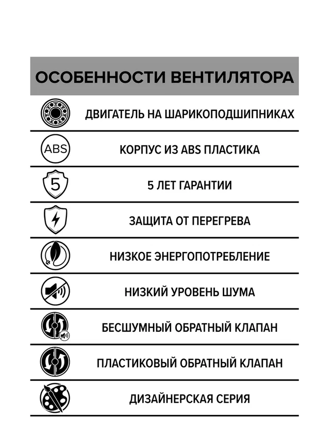 Вентилятор ЭРА BREEZE 4C Dark Gray metal D100-image-2