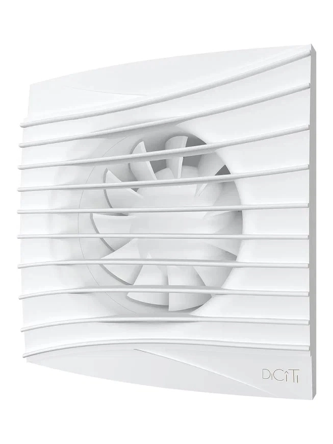Вентилятор ЭРА SILENT 4C Matt white D100