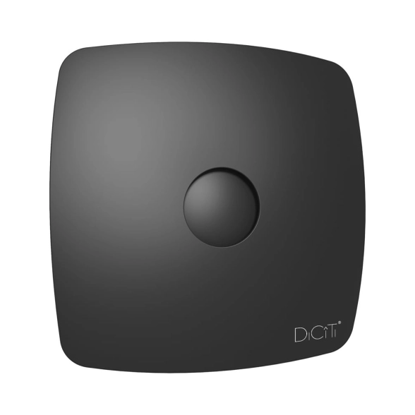 Вентилятор ЭРА RIO D125 Matt black DICITI