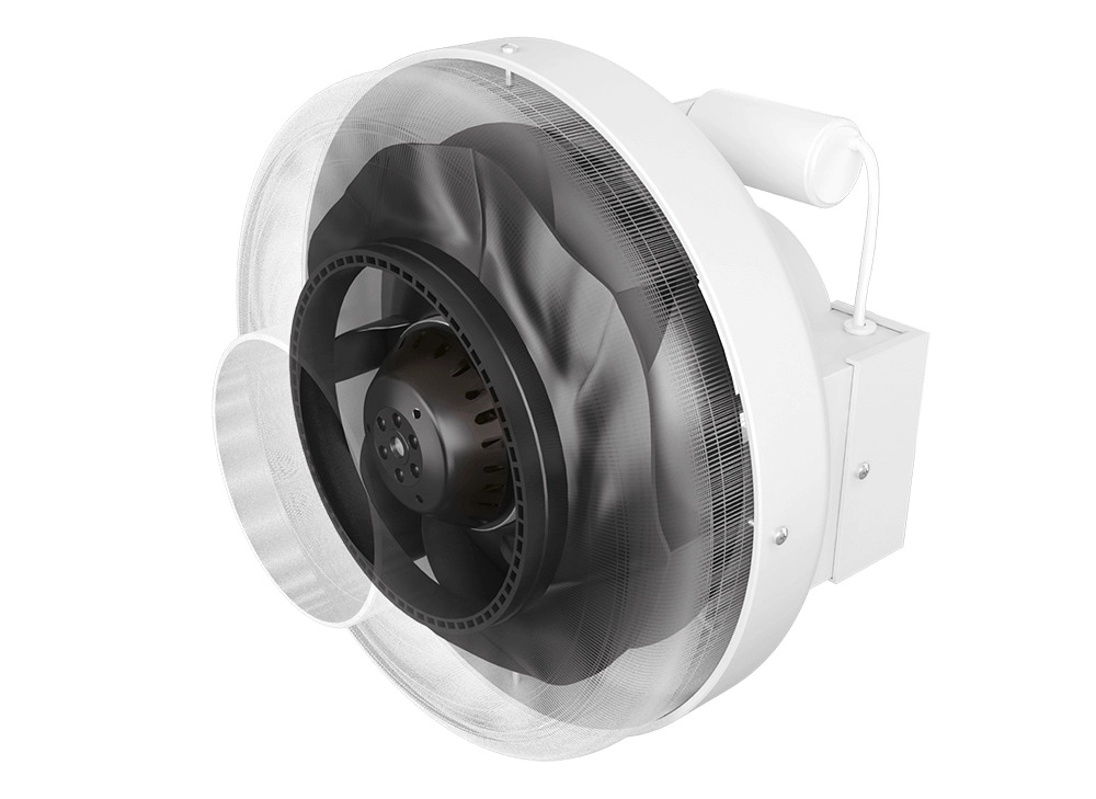 Вентилятор CYCLONE-EBM 100 пластиковый D100-image-2