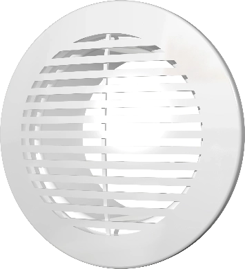 Решетка ЭРА круглая D165 с фланц.D120 12РКФ