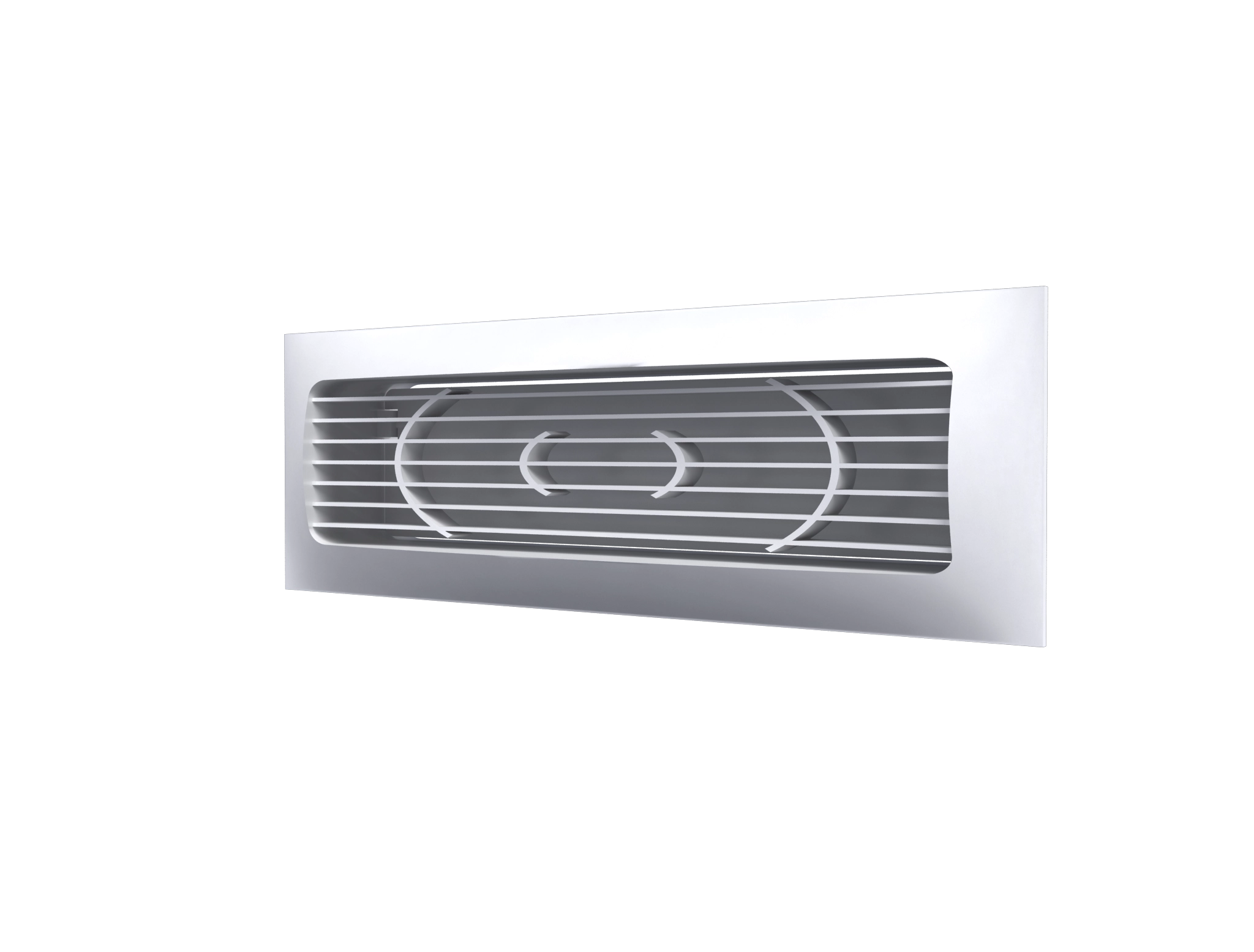 Решетка вент. ЭРА 150х90 с фланц. 612РСФ-image-2