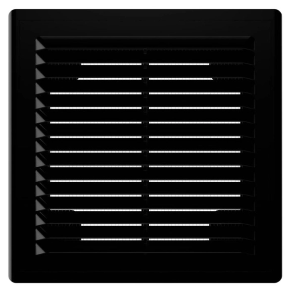 Решетка ЭРА 150х150 Black 1515P