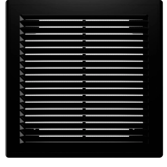 Решетка ЭРА 209х209 Black 2121P