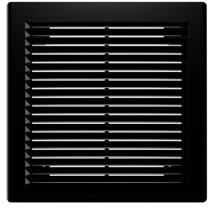 Решетка ЭРА 209х209 Black 2121P