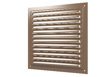 Решетка вент. ЭРА 200х200 2020МЭ кор.