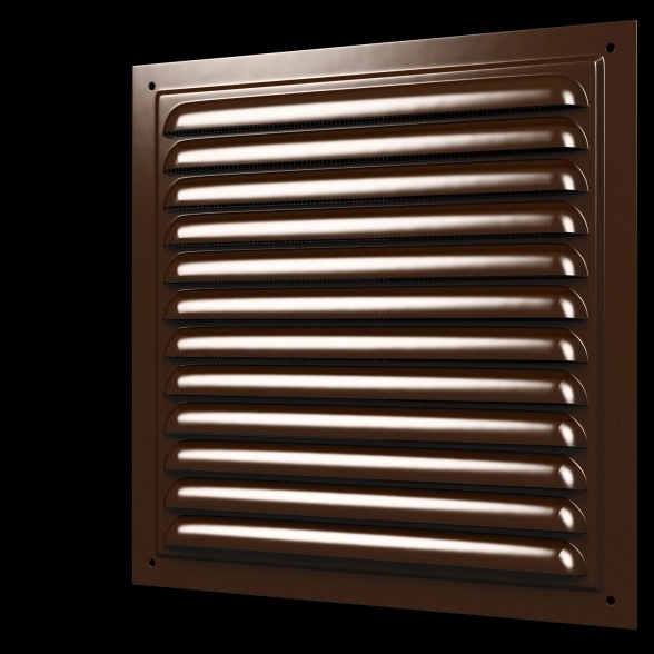 Решетка вент. ЭРА 250х250 2525МЭ кор.