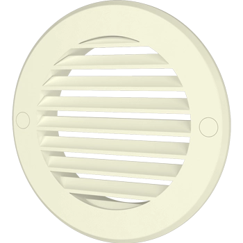 Решетка ЭРА наружная D130 с фланц.D100 10РКН Ivory