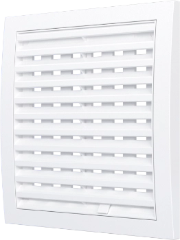 Решетка вент. ЭРА 350х350 бел. 3535РРП