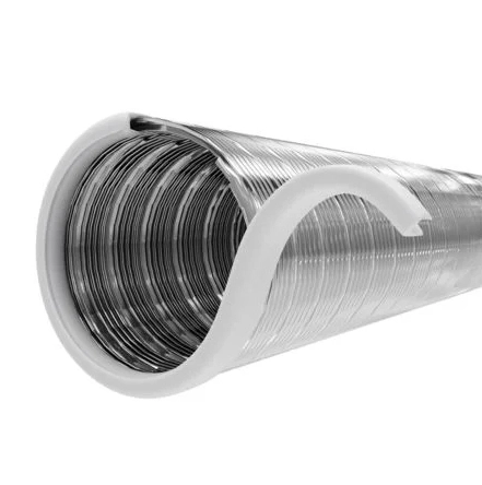 Воздуховод ЭРА спирально-навивной D100 L=1,5м 10FD1,5