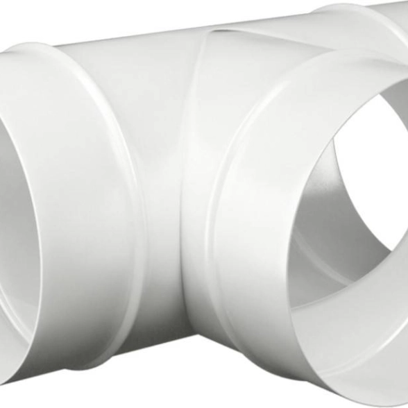 Тройник ЭРА Т-образный пластик D125 12,5ТП