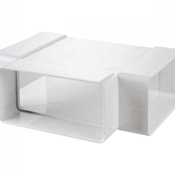 Тройник ЭРА Т-образный пластик 60х120 612ТПП