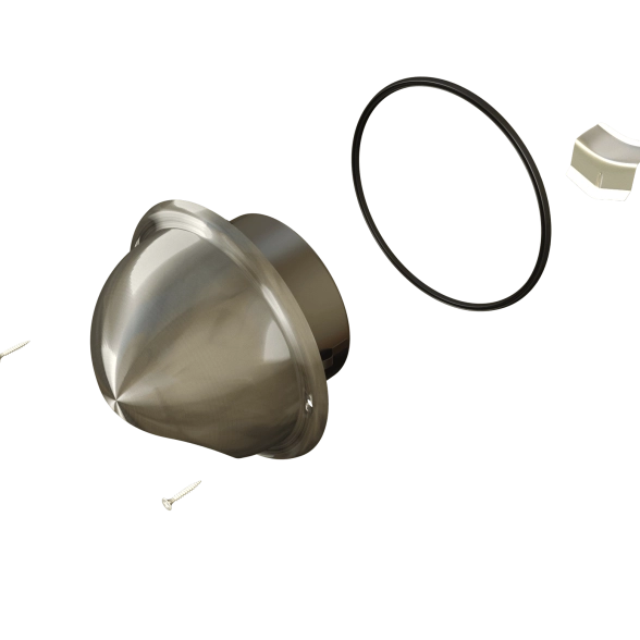 Стенной выход ЭРА 10ВМ с фланцем d100-image-2