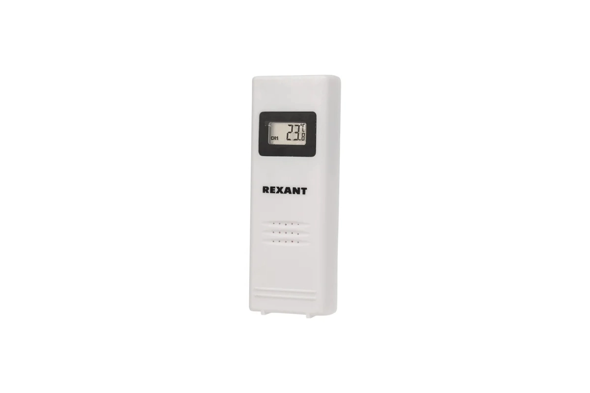 Термометр REXANT с часами и беспр.датчиком-image-2