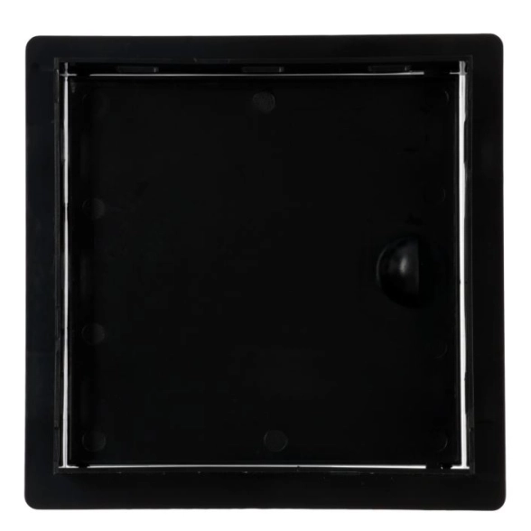 Люк-дверца ЭРА 150х150 Black L1515N