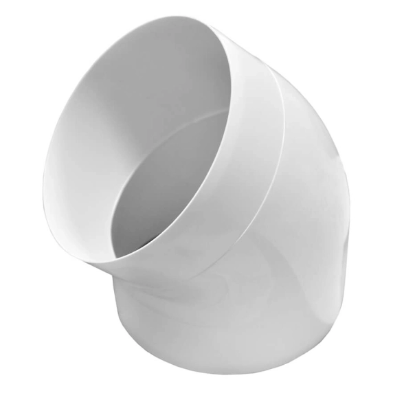 Колено ЭРА круглое пластик 45гр. D100 10ККП 45