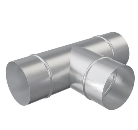 Тройник ЭРА TPG D100 оц.сталь