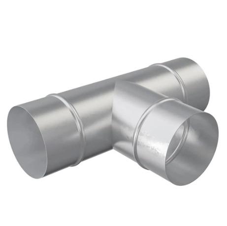 Тройник ЭРА TPG D125 оц.сталь