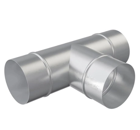 Тройник ЭРА TPG D160 оц.сталь