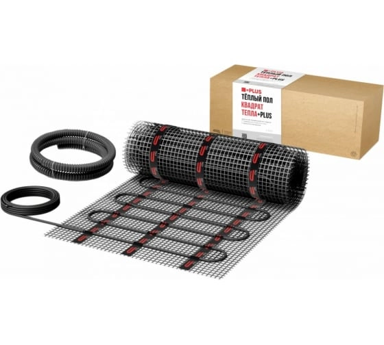 Теплый пол Мат Квадрат тепла СТН КМ PLUS-1200-6,0