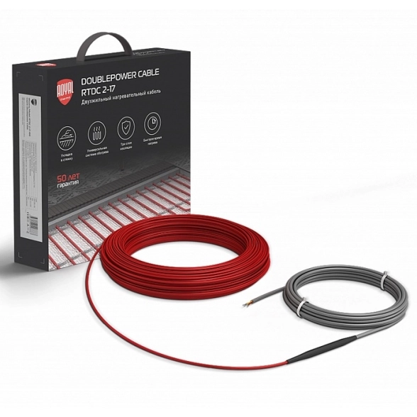 Кабель нагревательный RT Doublepower Cable RTDC 2-17-500