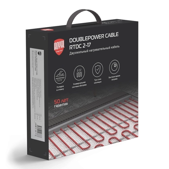 Кабель нагревательный RT Doublepower Cable RTDC 2-17-600