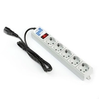 Фильтр-удлинитель Power Cube B 1.95/1,9м 5р с з/к белый